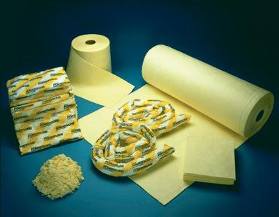3M Chemical Sorbent Pad 9 1/4"x14 1/2". (Box of 25 Pads)