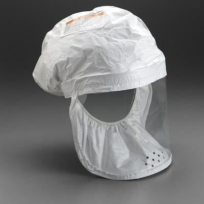 3M Replacement White Tyvek QC Regular Head Cover