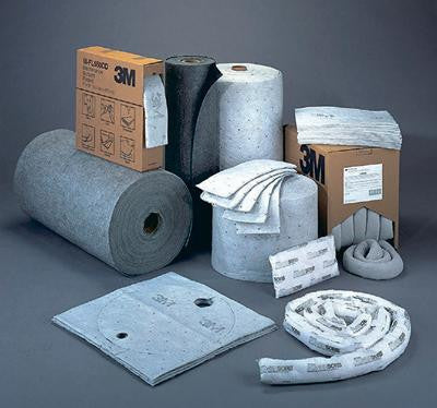 3M 15 1/2" X 20 1/2" Folded High Capacity Maintenance Sorbent Pad