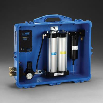 3M Portable Air Purification Panel With CO Monitor 100cfm And 8-Outlets