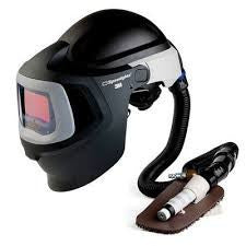 3M Speedglas Fresh-Air III Supplied Air System With Air-Cooling Valve And Welding Helmet With Hard Hat, Side WIndows And Model 9100XX Variable Shades 8 - 13 Auto-Darkening Filter