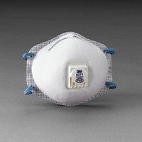 3M 8271 P95 Particulate Disposable Respirator With Cool Flow Exhalation Valve And Face Seal - NIOSH 42CFR84 (10 Each Per Box)