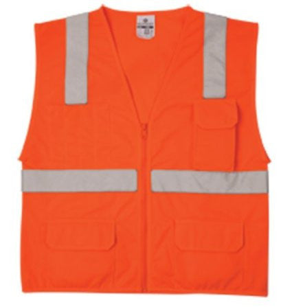 Economy Series Multi-Pocket Solid Vest