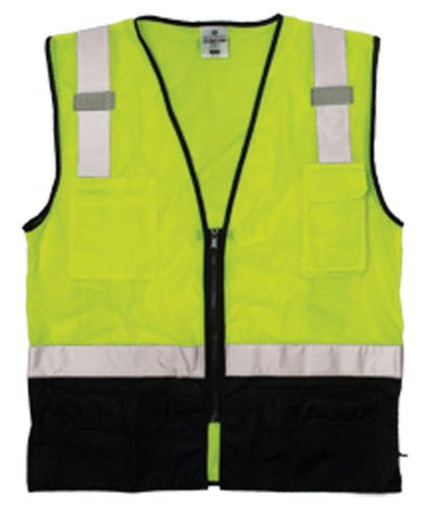 Black Bottom Vest