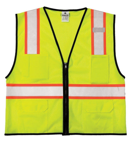 Economy Series Contrasting Mesh Vest