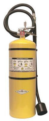 Amerex 30 Lbs Class D Sodium Chloride F.M. Approved Fire Extinguisher With Wall Bracket