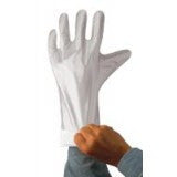 Ansell Size 9 White Barrier Hand Specific 2 1/2 Mil Flat Film Unlined Glove