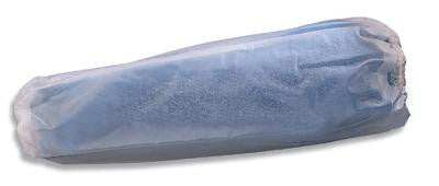 Ansell 18" Clear 8 Mil Vinyl Sleeves With Elastic At Both Ends