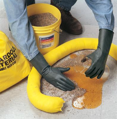 SHOWA Best Glove Extra Large Butyl II Unlined Glove With Rolled Cuff