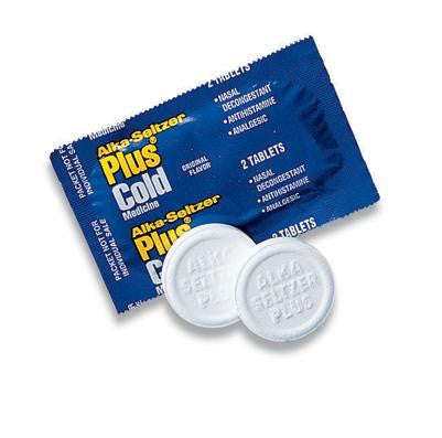 Bayer 2 Pack Alka-Seltzer Plus Cold (2 Per Pack, 18 Packs Per Box, 48 Boxes Per Case)
