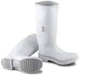 Onguard Industries Size 8 White 16" PVC Kneeboots With Safety-Loc Outsole And Steel Toe