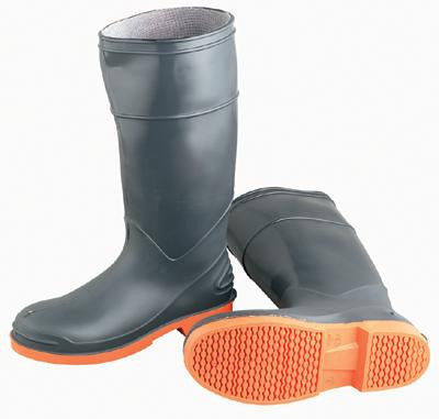 Onguard Industries Size 13 SureFlex Gray And Orange PVC Kneeboots With Safety-Loc Outsole And Steel Toe