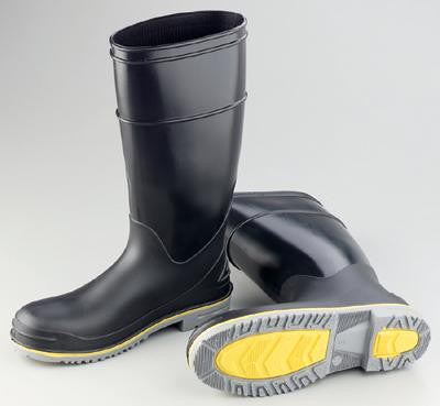 Onguard Industries Size 9 Flex 3 Black 16" PVC Boot With Power Lug Outsole And Steel Toe