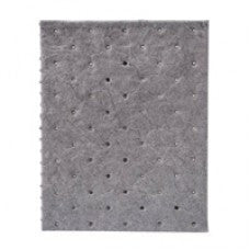 Brady 7.5" X 10 " Gray Dimpled Universal Spill Response Sorbent Pad (100 Per Case)