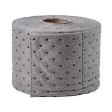 Brady 7.5" X 50' Gray Dimpled And Perforated Universal Spill Response Plus Roll