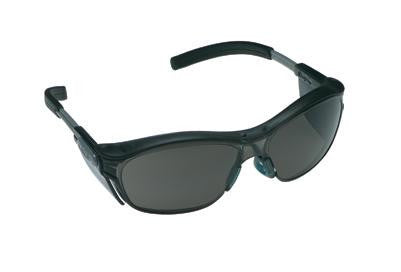3M Nuvo Safety Glasses With Gray Frame, Gray Anti-Fog Lens And Integral Sideshields