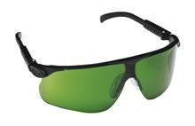 3M Maxim Safety Glasses With Black Frame And Green And Shade 3 Polycarbonate DX Anti-Fog Anti-Scratch Hard Coat Lens