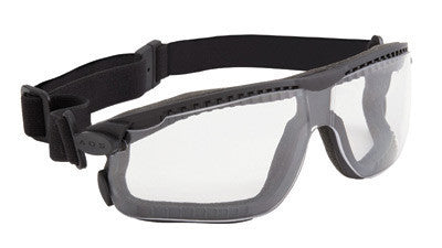 3M Maxim Plus Safety Dust Goggle With Black Foam Frame, Clear Anti-Fog Lens And Elastic Strap