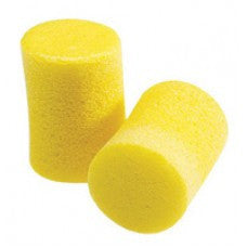 3M Single Use E-A-R Classic Cylinder Shaped PVC And Foam Uncorded Earplugs (1 Pair Per Poly Bag, 200 Pair Per Box)