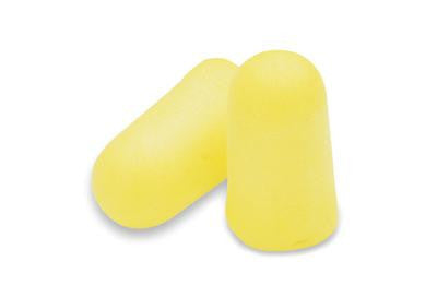 3M Single Use E-A-R TaperFit 2 Tapered Foam Uncorded Earplugs (1 Pair Per Poly Bag, 200 Pair Per Box)
