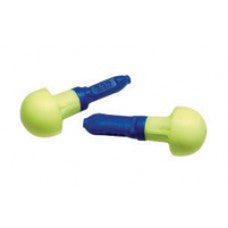 3M Multiple Use E-A-R Push-Ins Mushroom Shaped E-A-Rform Foam Uncorded Earplugs (1 Pair Per Poly Bag, 100 Pair Per Box)