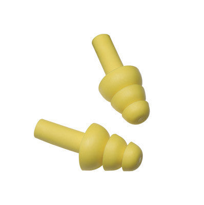 3M Multiple Use E-A-R UltraFit Triple Flange Foam Uncorded Earplugs (1 Pair Per Poly Bag, 100 Pair Per Box)