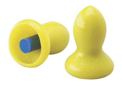 3M Multiple Use E-Z-Ins Foam Uncorded Earplugs (1 Pair Per Poly Bag, 100 Pair Per Box)