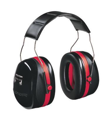 3M Peltor Optime 105 Over-The-Head Earmuffs With Liquid/Foam Earmuff Cushions
