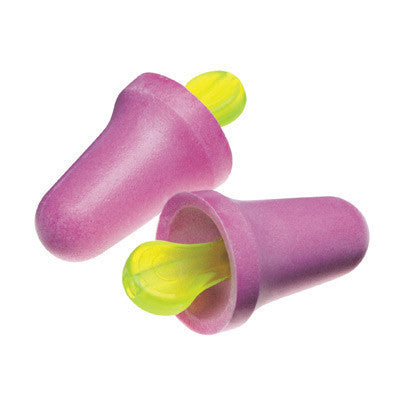 3M Single Use Peltor NEXT No-Touch Tapered Purple Foam Uncorded Earplugs With LiveWire Stem (100 Pair Per Box)
