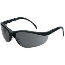 Crews Klondike Safety Glasses With Black Frame And Gray Polycarbonate Duramass AF4 Anti-Scratch Anti-Fog Lens