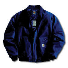 Carhartt Blue 2X Regular Flame Resistant Bomber Jacket