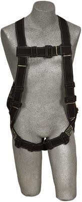 DBI/SALA Universal Delta II Vest Style Nomex/Kevlar High Temp Harness With Back D-Ring, Pass Thru Buckle Leg Straps, Loops For Belt & Standard Hardware