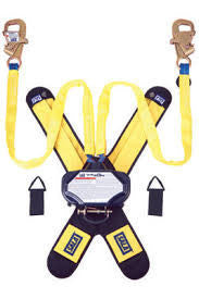 DBI/SALA Talon 100% Tie-Off Self Retracting Lifeline With 2 Each Steel Self Locking Snap Hooks, 1/4" Gate Opening, Delta Comfort Pad And 2 Each Lanyard Keepers