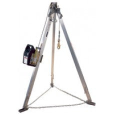 DBI/SALA Portable Confined Space Entry System Complete With Salalift II Winch And Lightweight 7' Aluminum Tripod