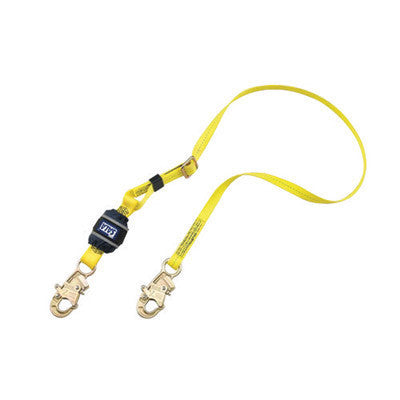 DBI/SALA 6' Adjustable EZ-STOP Modular Web Lanyard With Doublie Locking Snap Hooks