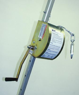 Miller 65' ManHandler Personnel-Rated Hoist/Winch With 3/16" Galvanized Wire Rope