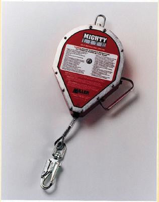 Miller 65' MightyLite Self-Retracting Lifeline With 3/16" Galvanized Cable