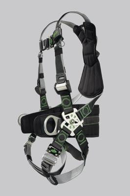 Miller Universal Revolution Welder's Harness With DualTech Webbing, Removable Belt, Side D-Rings And Pad And Quick Connect Buckle Legs