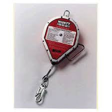 Miller Mightylite Self-Retracting Lifeline With 30' Stainless Steel Cable With Carabiner & Tag Line