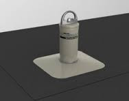 Miller Fusion Roof Anchor System For Use On Membrane Roofing Up To 5.5" Thick