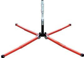 Dicke Safety Products UniFlex Compact Sign Stand For Roll-Up Signs With Dual Torsion Spring