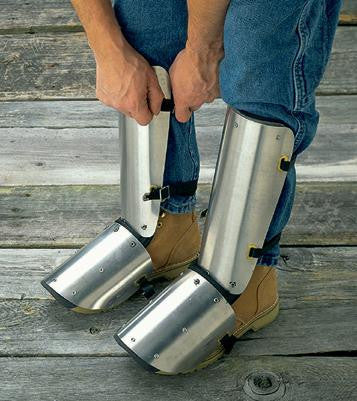 Ellwood Safety Appliance 20" Aluminum Shin-Instep Guard