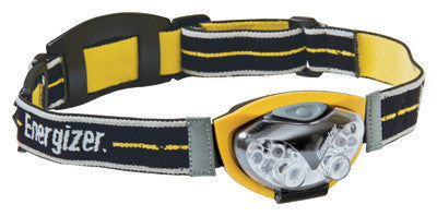 Energizer Yellow LED Headbeam Flashlight (Includes 3 AAA Batteries)