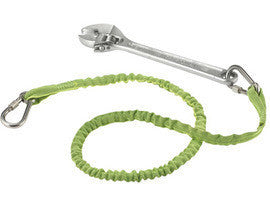 Ergodyne Lime Green SQUIDS 3101 15 Pound Tool Lanyard With Single Stainless Steel Carabiner