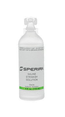 Fend-all 4 Ounce Bottle Sperian Sterile Saline Personal Eye Wash Solution