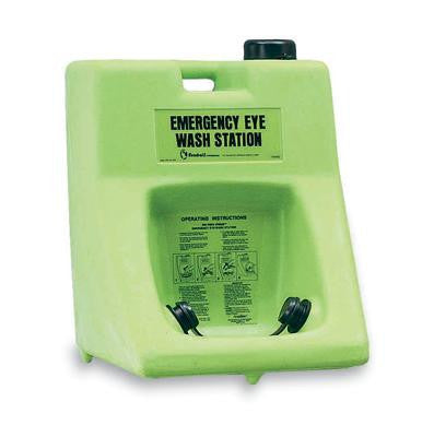 Fend-all Porta Stream II Eye Wash Station With 180 Ounce Saline Concentrate