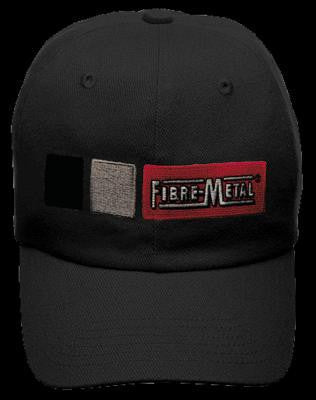 Fibre-Metal Black Homerun Cotton Baseball Style Bump Cap