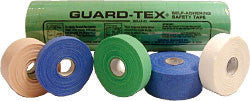 General Bandage 1" X 30 Yards Blue GUARD-TEX Self-Adhering Safety Tape (12 Per Package)