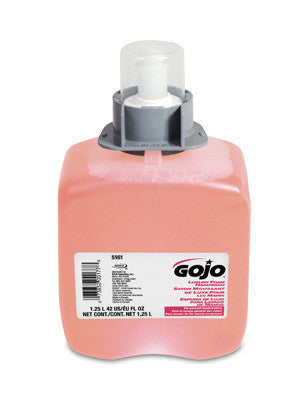 GOJO 1250 ml Refill Translucent Pink FMX-12 Cranberry Scented Luxury Foam Handwash