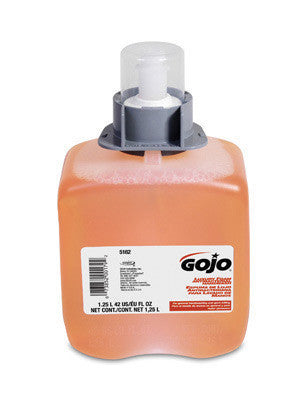 GOJO 1250 ml Refill Orange Blossom Scented Antibacterial Luxuury Foam Handwash Chloroxylenol Liquid